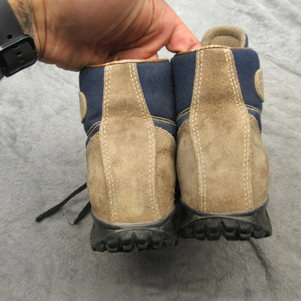 Vasque Mens? Boots 8.5 M Blue Gore-Tex Blue Lace Up Outdoor Hiking Boots VTG 80s